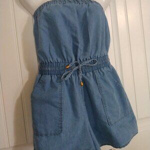 Women's  Denim Romper